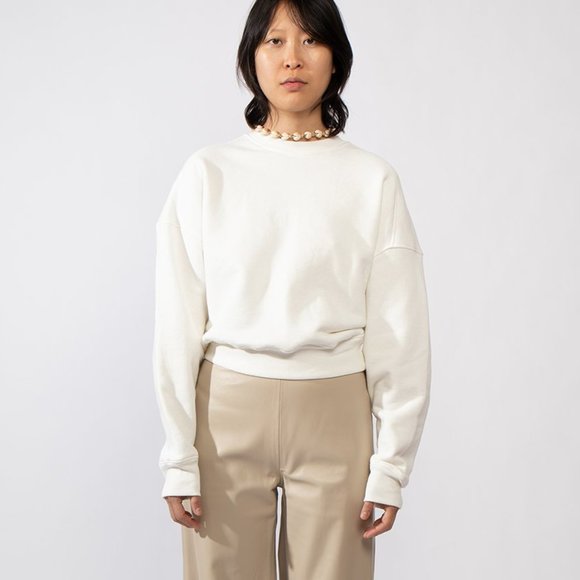 Nu Swim Tops - Nu Swim - Organic Cotton Smile Sweatshirt